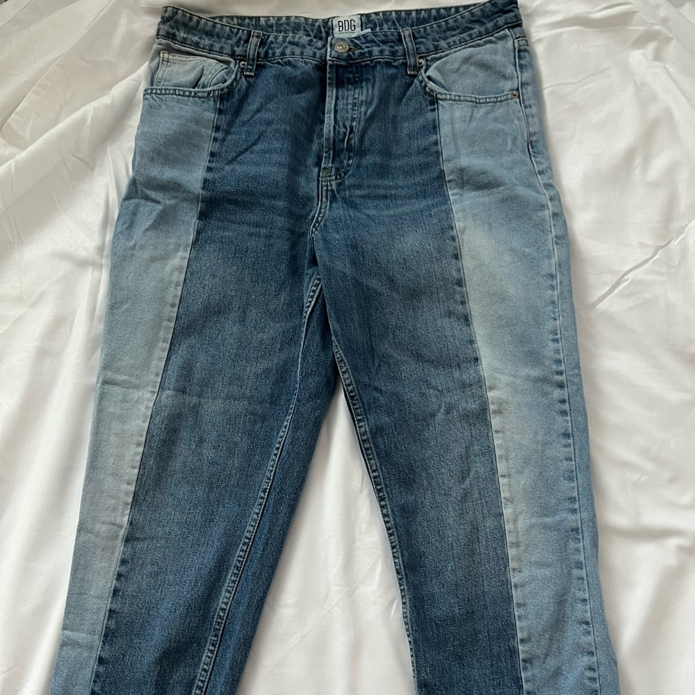 2 tone bdg jeans